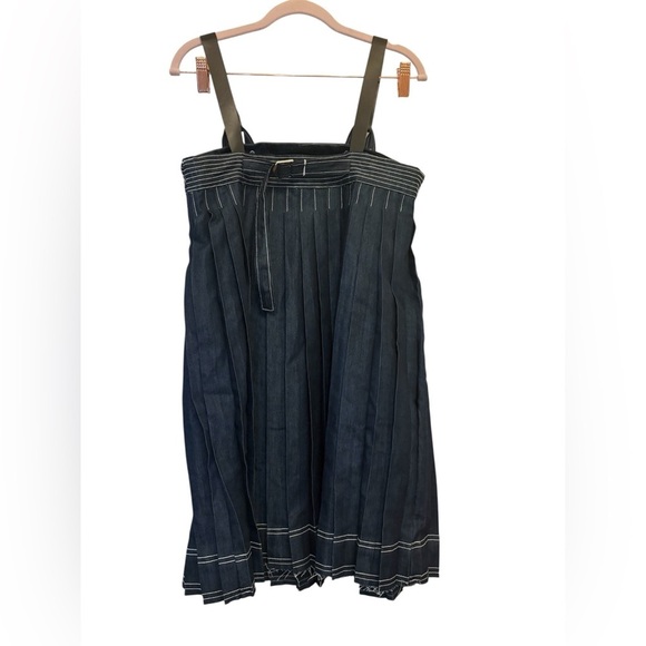 Pilcro Dark Blue Mini Dress with Black Straps - Picture 4 of 7